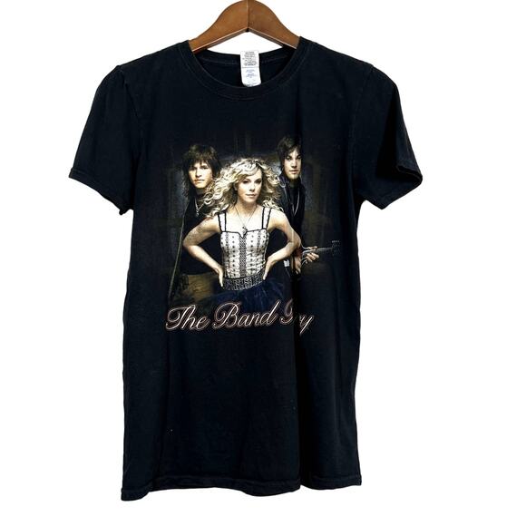 The Band Perry Tour 2011 Baby Doll Graphic Tee Merch Black - S - Picture 1 of 3